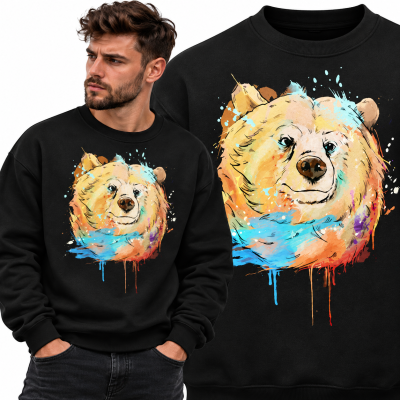 BLUZA  ZWIERZĘTA NIEDŻWIEDZ